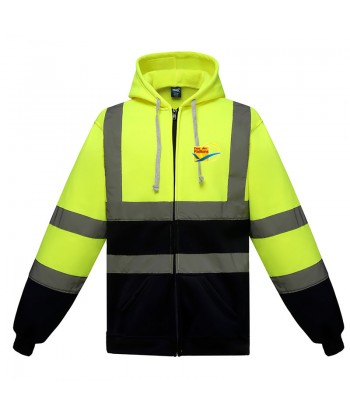 VESTE SWEAT HAUTE VISIBILITÉ