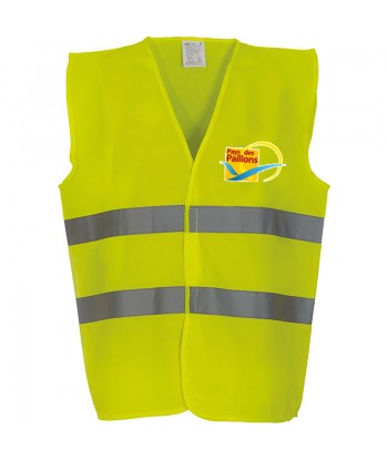 GILET 2 BANDES HAUTE...